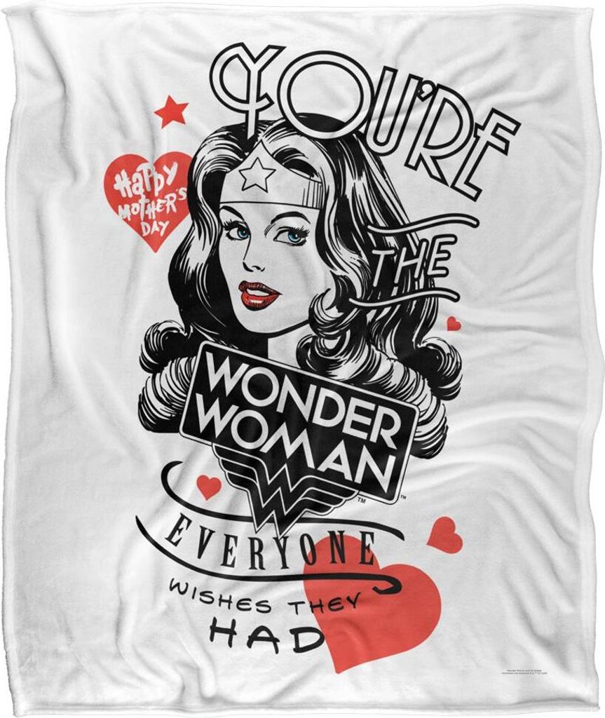 Justice League - Decke "Everyone Wishes" TV19422 (Einheitsgröße) (Bunt)