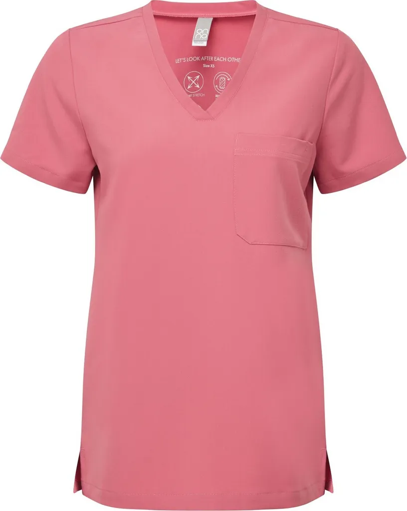 Grembiule Onna RW9117 Rosa Calmo 5XL: Divisa Lavoro Elasticizzata