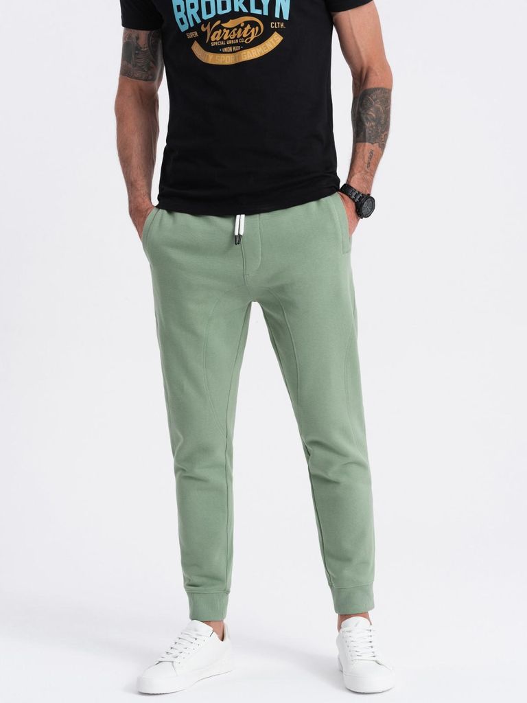 Ombre Clothing Herren-Jogginghosen Kuruisalili grün S