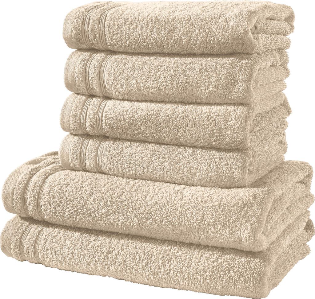 Erwin Müller Frottier-Set Heidelberg" 6-teilig beige OneSize"