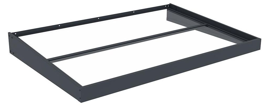 Westmann Metall Vordach Moda D Anthrazit 100x150x16 cm Produktbild 