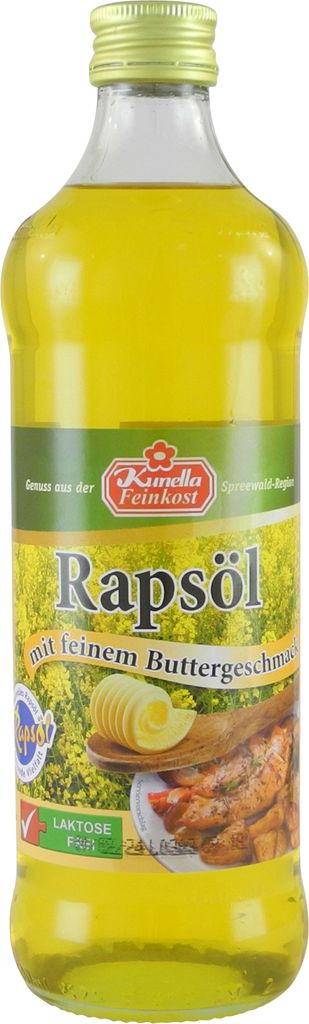Rapsöl mit feinem Buttergeschmack von Kunella Feinkost (0,5 Produktbild 