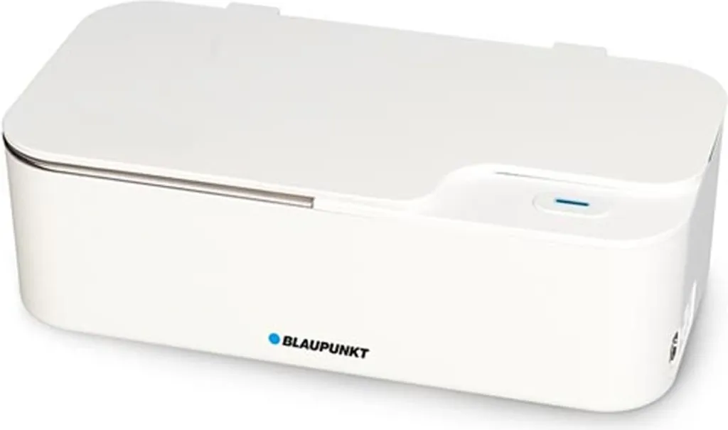 Mini Lavatrice Ultrasuoni 450ml - Design Bianco 15W per Casa e Viaggio