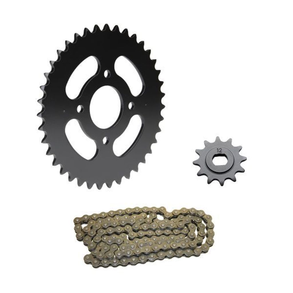 Kettensatz 3-teilig schwarz 12/40 Zähne für Hercules Prima 2 3 4 5 5 M 4 5 HR2 P 1 3 MX1 Optima