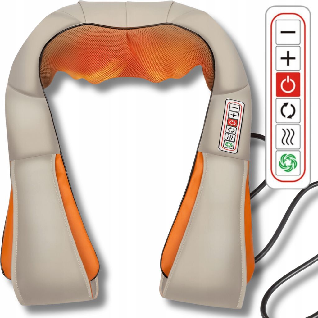OMNA | Masażer karku i pleców Shiatsu Pro 3D z funkcją Zdjęcie produktu 1