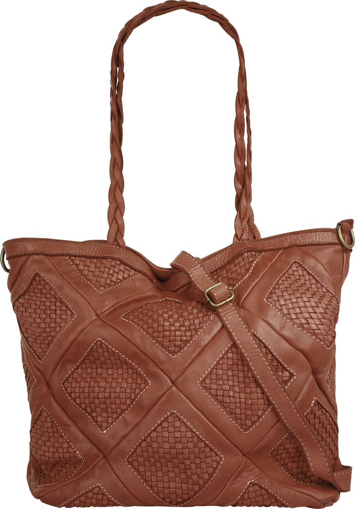 Samantha Look Shopper Damen 021394 cognac