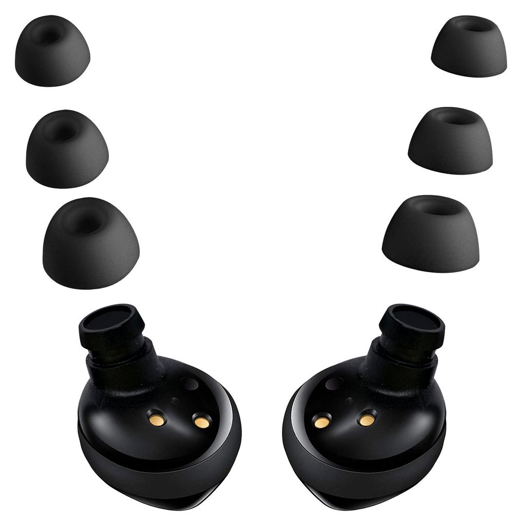 kwmobile 6x Ersatzpolster kompatibel mit Samsung Galaxy Buds 2 - Silikon Ersatz Ohrpolster In-Ear Kopfhörer - Headphones Polster
