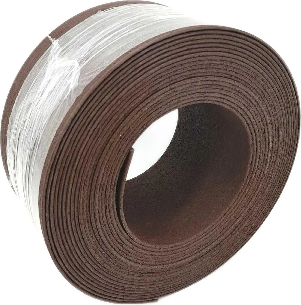 Bordure de pelouse flexible brune 13 cm x 12 m avec piquets d'ancrage