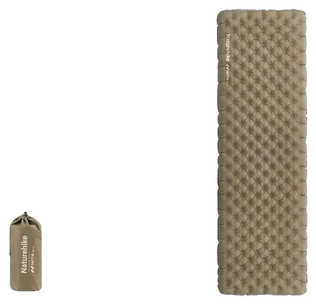 Matelas pneumatique Braun-Quadrat Plus - Évitez le Froid au Sol en Camping