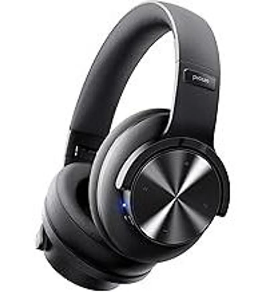 Cuffie Wireless Picun B8: Design Nero e 120 Ore di Musica
