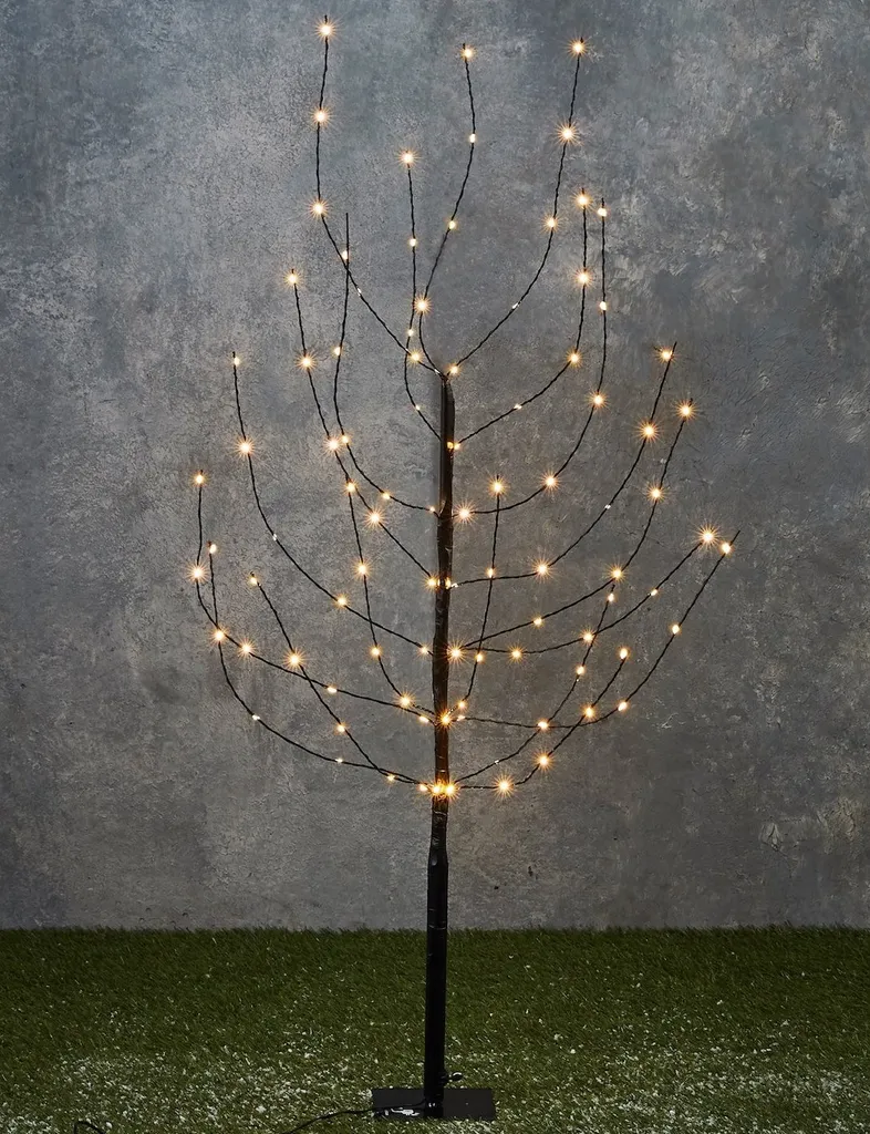 Sapin de Noël Artificiel en Métal Noir 150cm Luca Lighting Style Boom