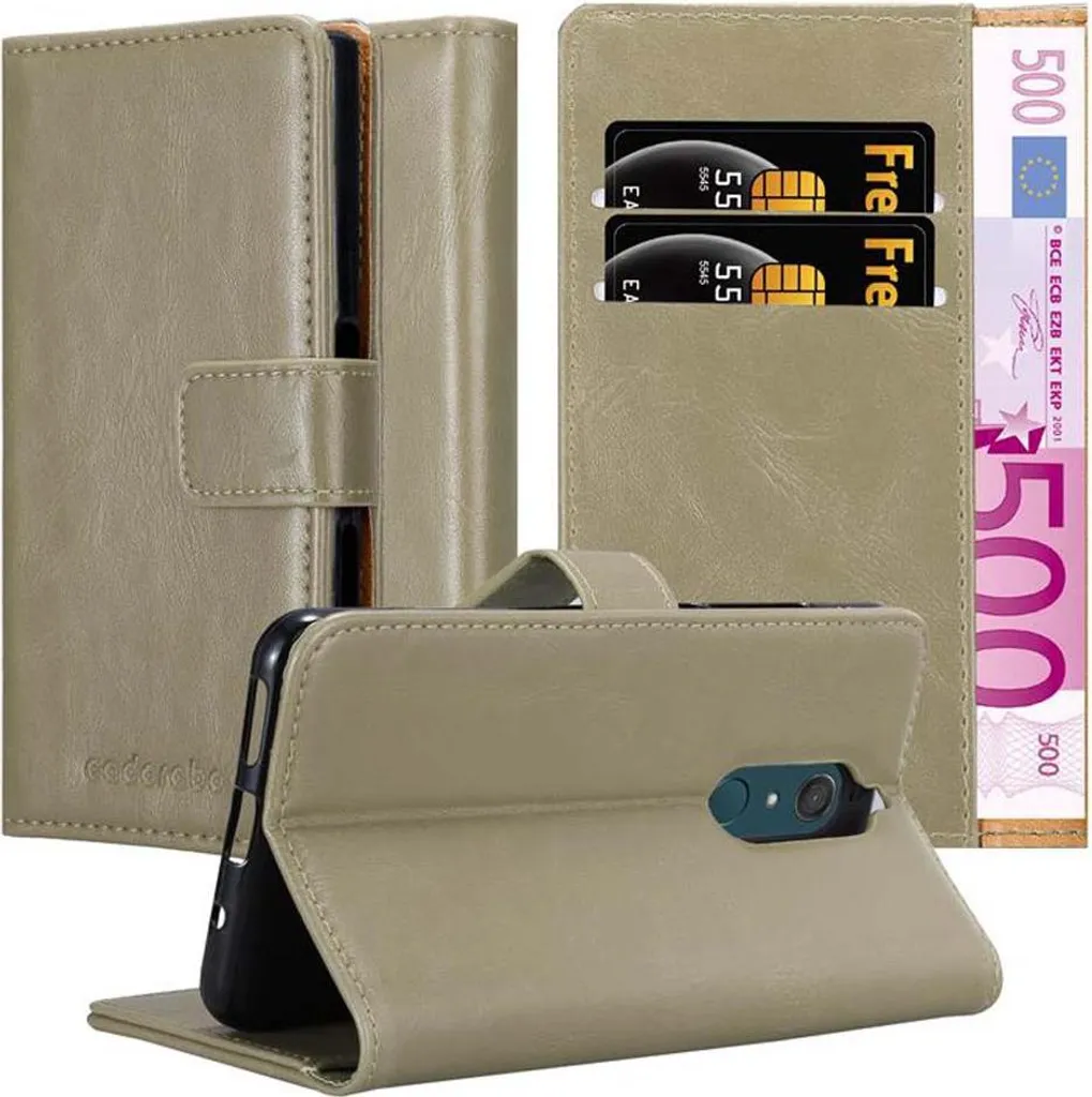Cover Protettiva WIKO VIEW XL Cadorabo Marrone - Semplice ed Efficace