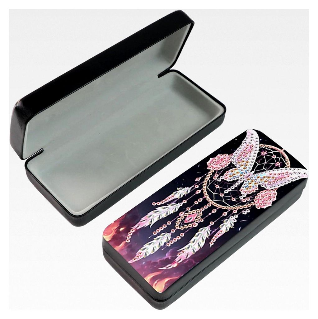 Brillenetui aus Hartschale für Herren und Damen, Aufbewahrungsbeutel für Diamantmalerei, Brillenschachtel und Sonnenbrillenetui, Schutz für Sonn...