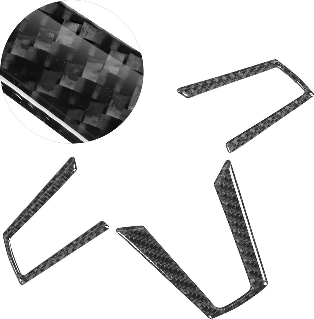 3-teilige Lenkradknopf-Rahmenverkleidung, Produktbild 