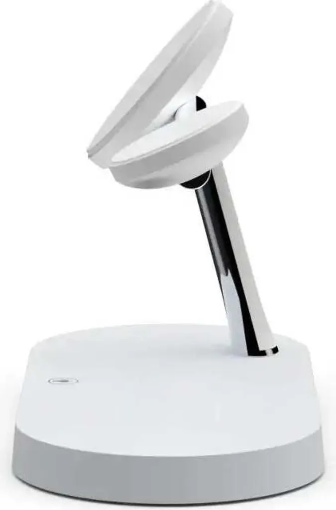 Support de Charge Sans Fil 3-en-1 Tech-Protect A12 pour iPhone Blanc - 7