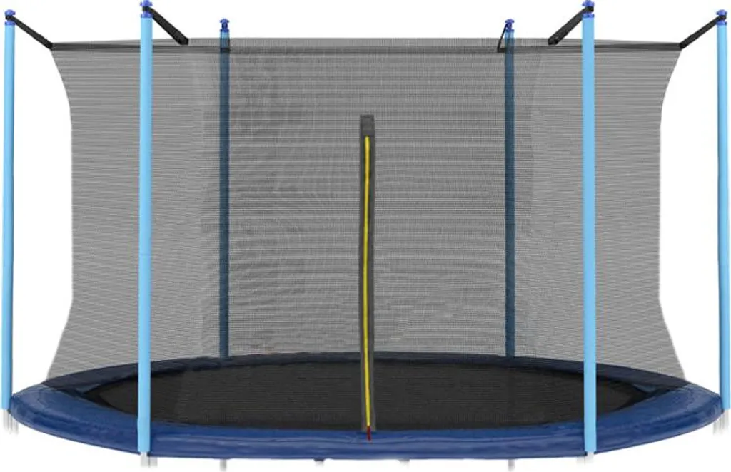 Filet de protection trampoline 305 cm maillage serré 6 barres Terylene