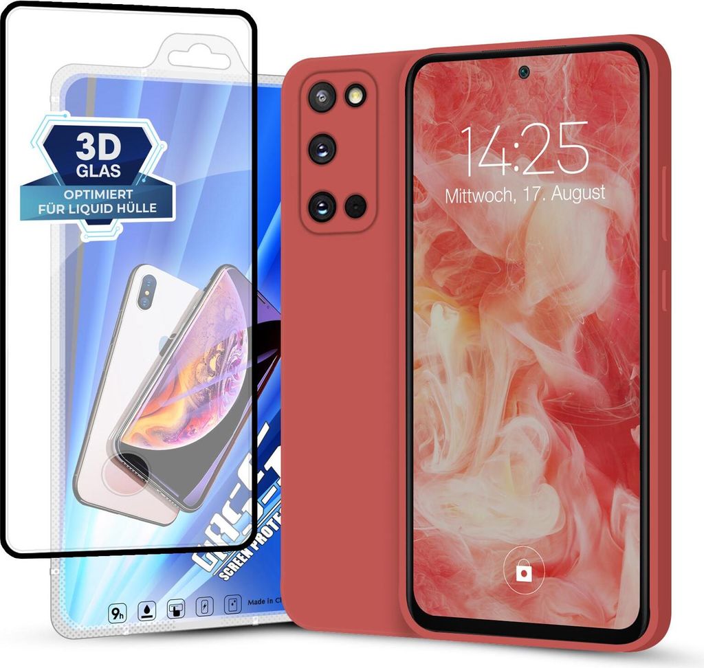 Hülle für Samsung Galaxy S20 mit 9H Displayglas Produktbild 