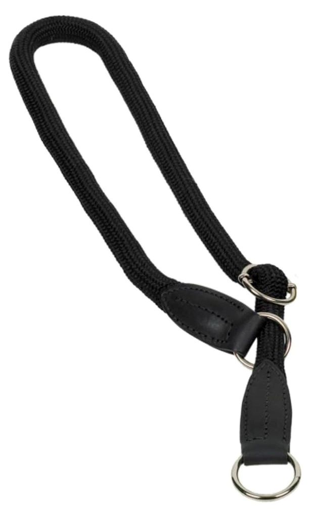 Nobby Würger mit Stoppring "FUN ROYAL" schwarz L: 60 cm; B: 13 mm