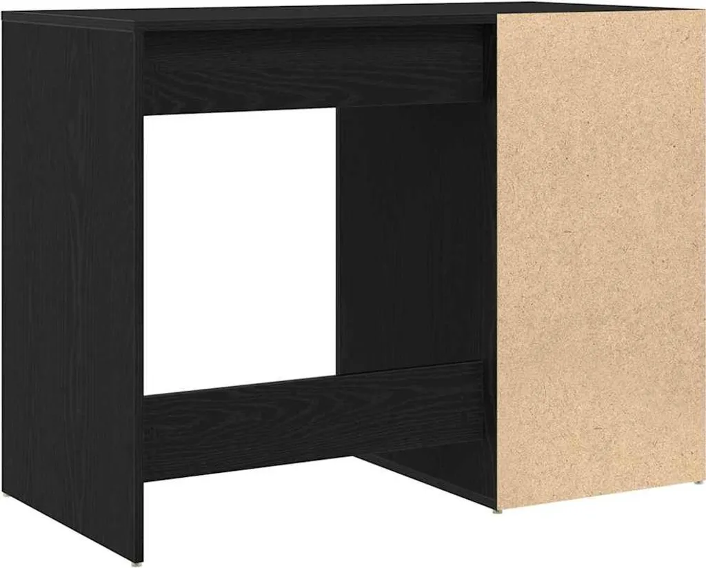 Scrivania per Cameretta SYFAX™ Rovere Nero 100x49x74cm Resistente - 5