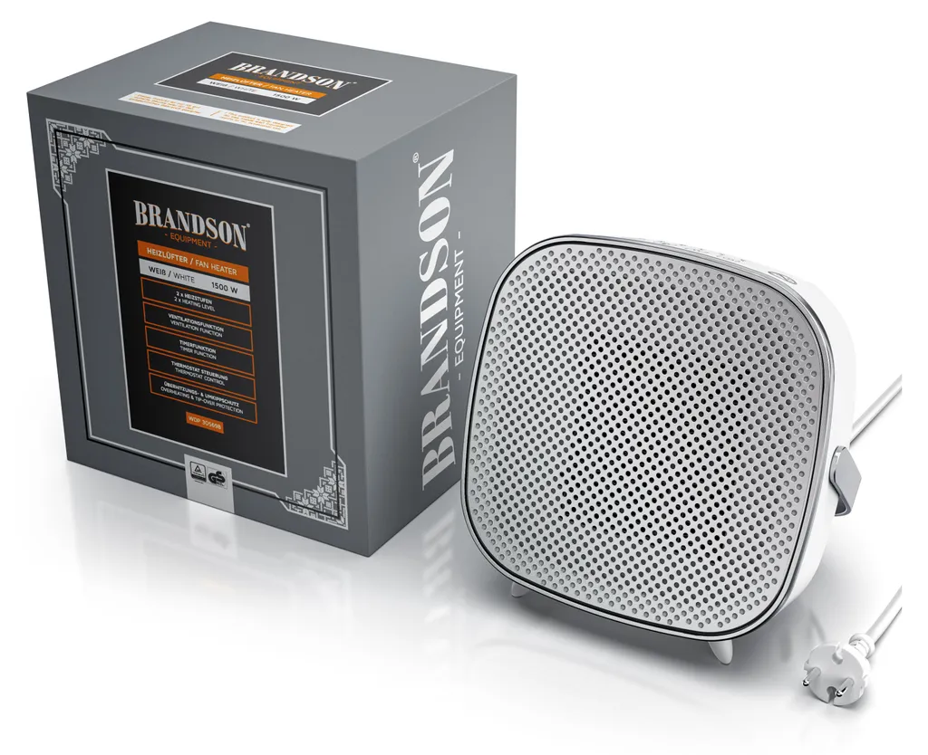 Aérotherme de Sécurité 1500W : Chauffage d'Appoint avec Anti-basculement