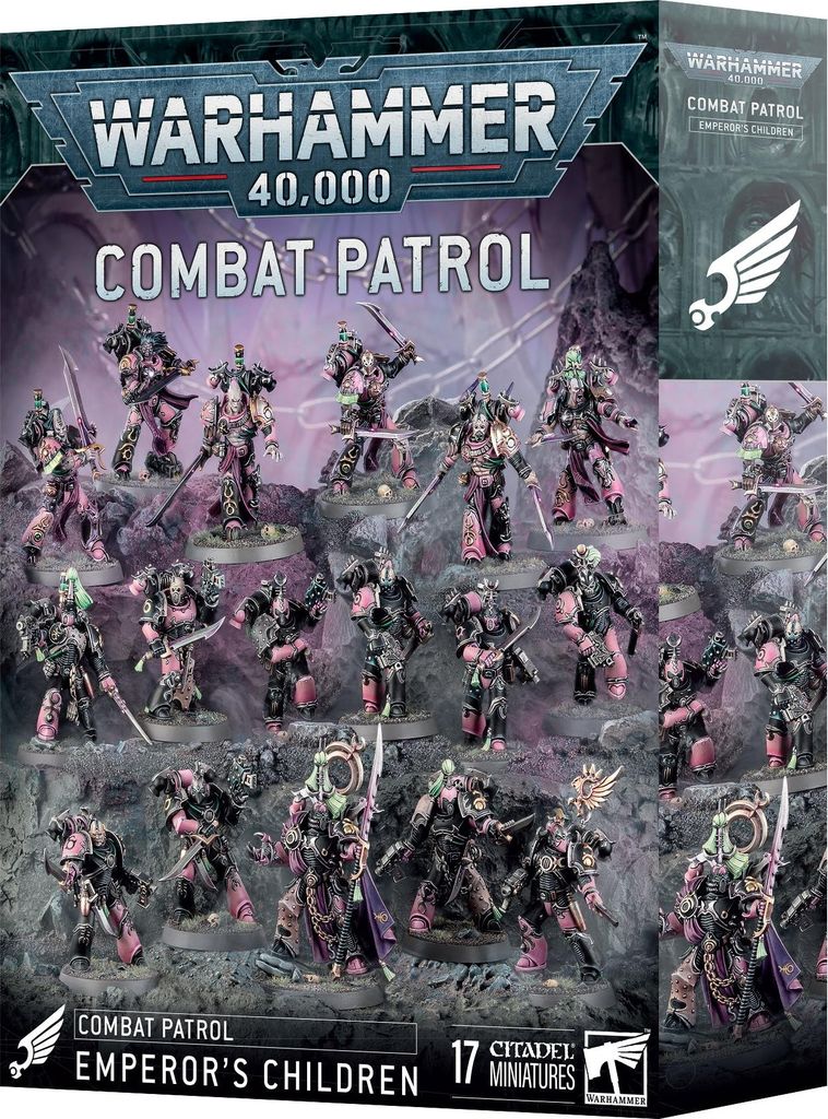 Warhammer 40.000 Emperor's Children Combat Patrol Produktbild 