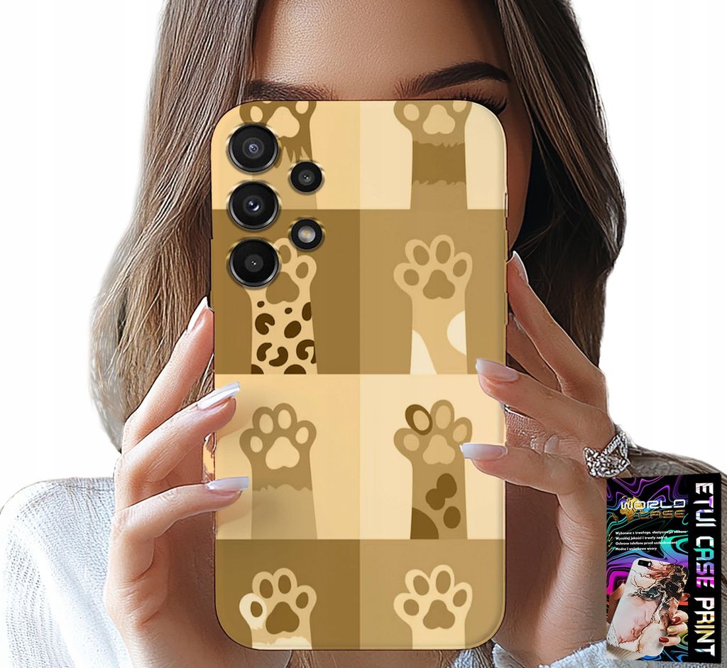 Hülle Für Samsung Galaxy A13 4G - Liebe Katze, Designs Mit Katzen, Katzenpfoten