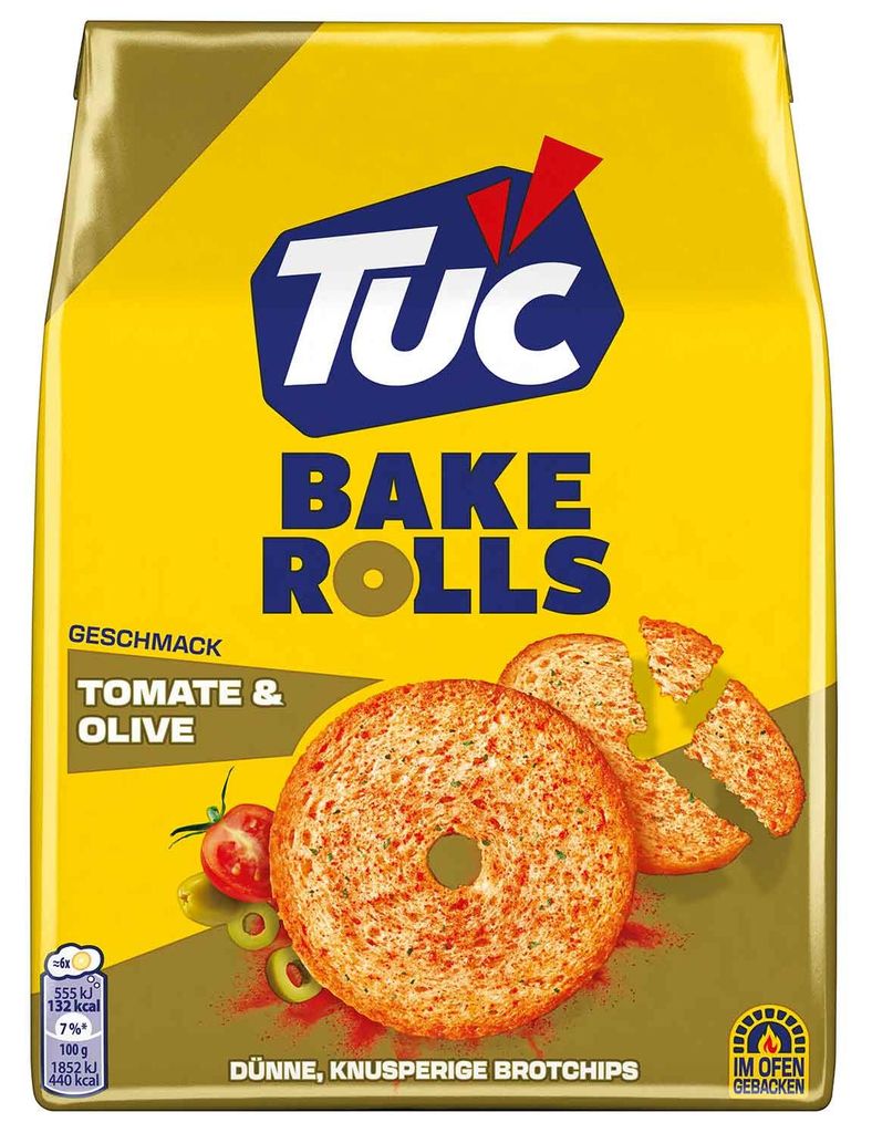 TUC Bake Rolls Tomate & Olive 150g Produktbild 