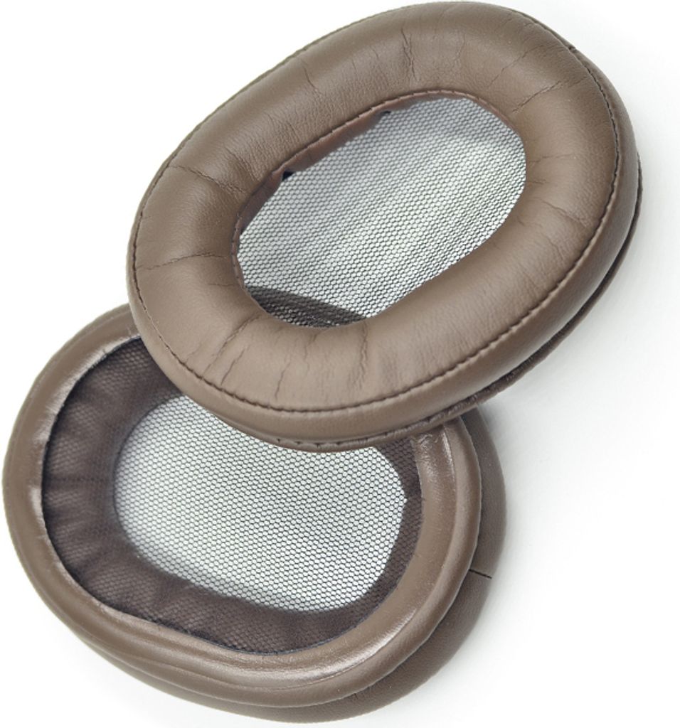 INF Ersatz-Ohrpolster für Sony MDR-1RBT Kopfhörer Braun