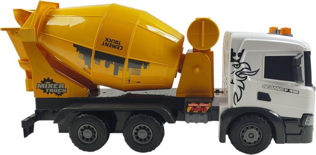 Scania LKW-Betonmischer Spielzeug mit Friktionsmotor, Licht Produktbild 