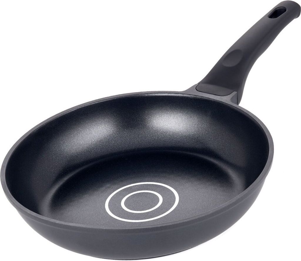 ELO Bratpfanne Ø 28 cm LAFER, Pfanne aus Aluminium mit Edelstahlbodenplatte und Antihaftveredelung, Pfanne für Ceran-, Gas-, Elektro-, Induktions...