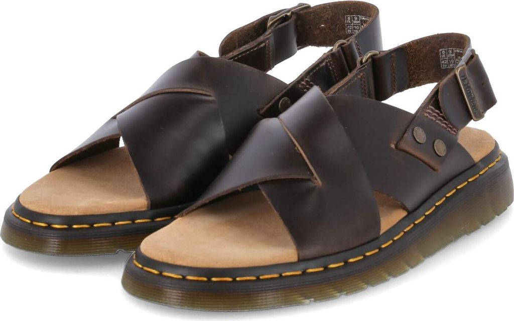 Dr. Martens Airwair Sandalen Zane Herren 31383031363632 Braun 45 EU