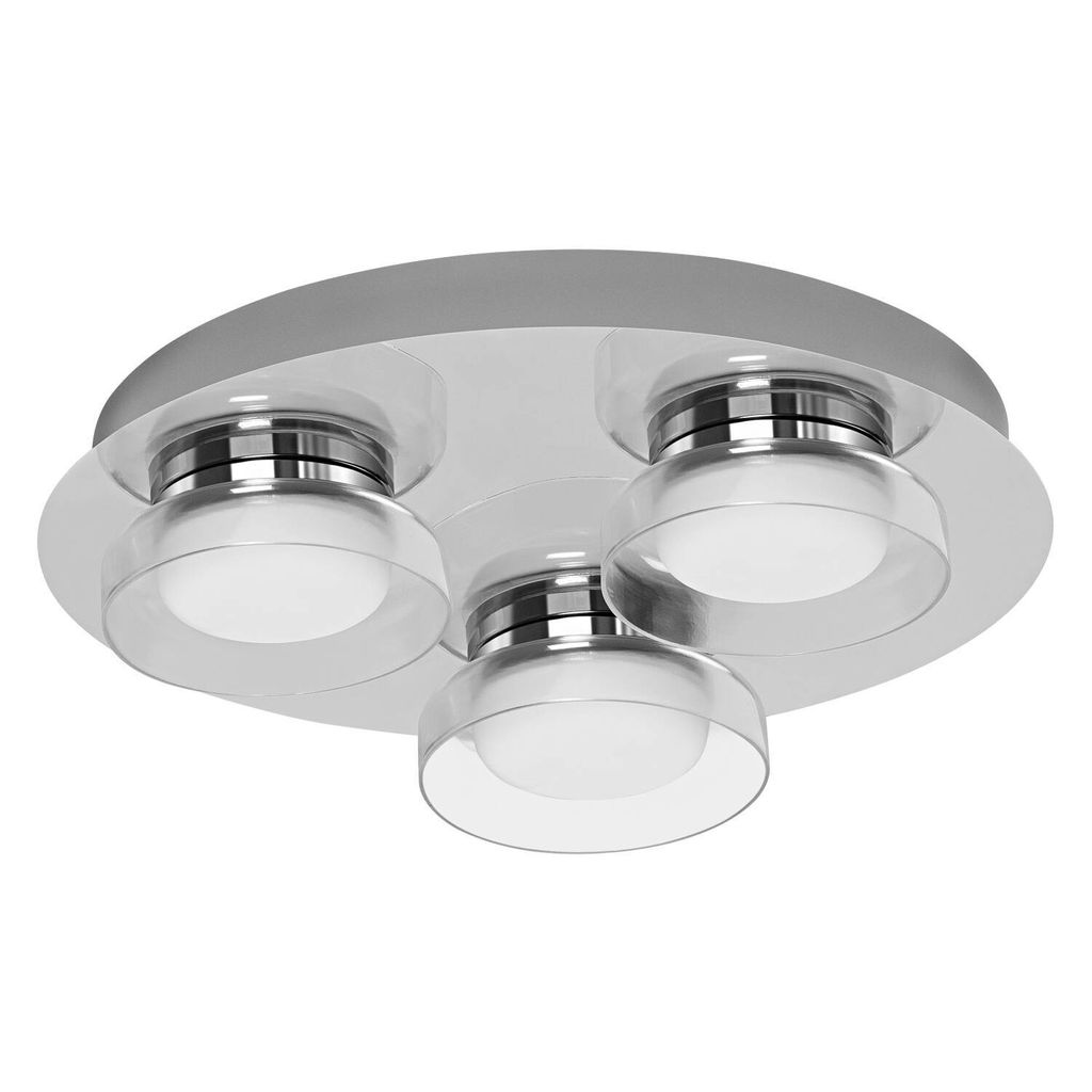 Ledvance LED Smart+ Badezimmerleuchte Orbis Chrom rund Produktbild 