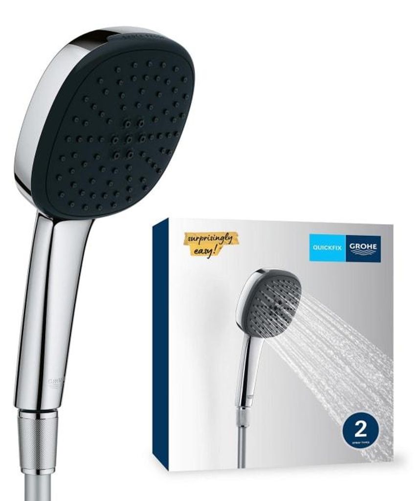 GROHE Vitalio Comfort 110 Handbrauseset mit 2 Strahlarten Produktbild 