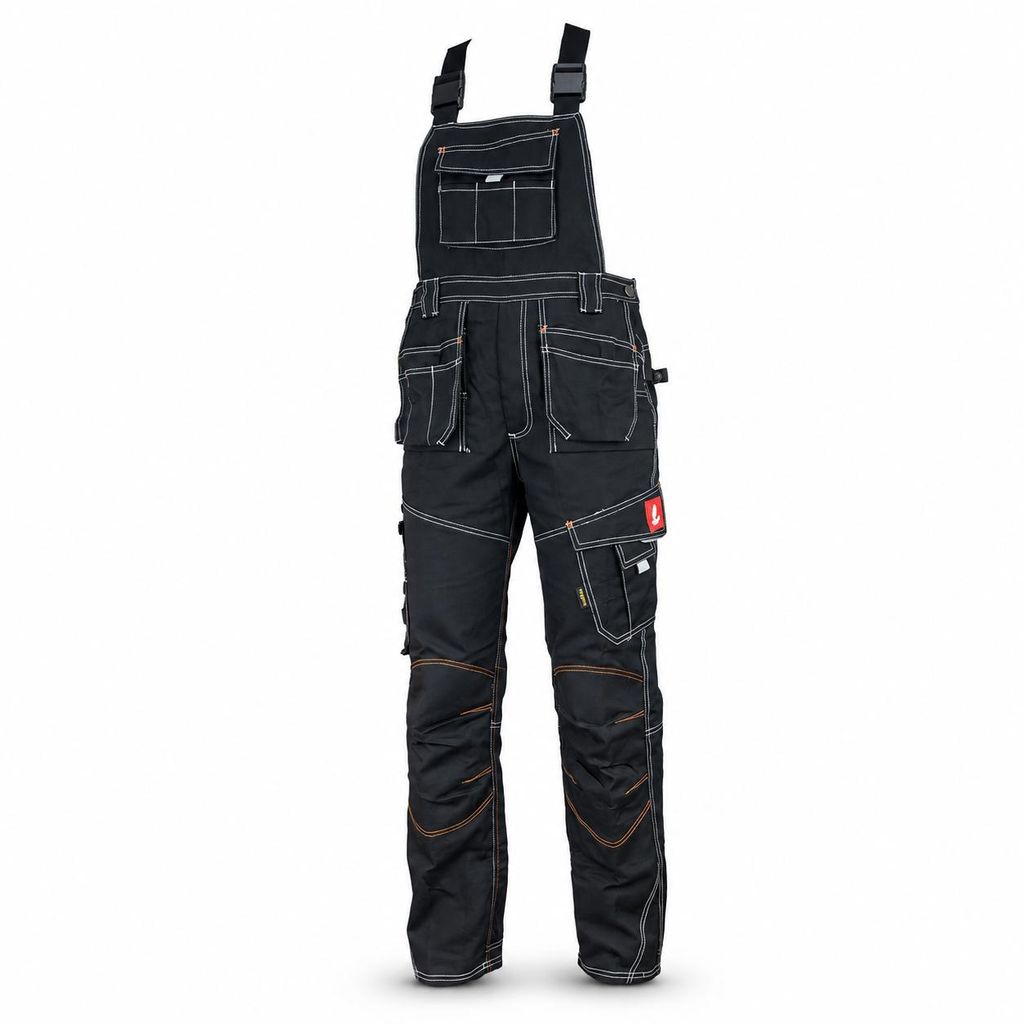 Latzhose Arbeitslatzhose Sicherheitshose Schutzhose URGENT Produktbild  KI-generiertes Bild