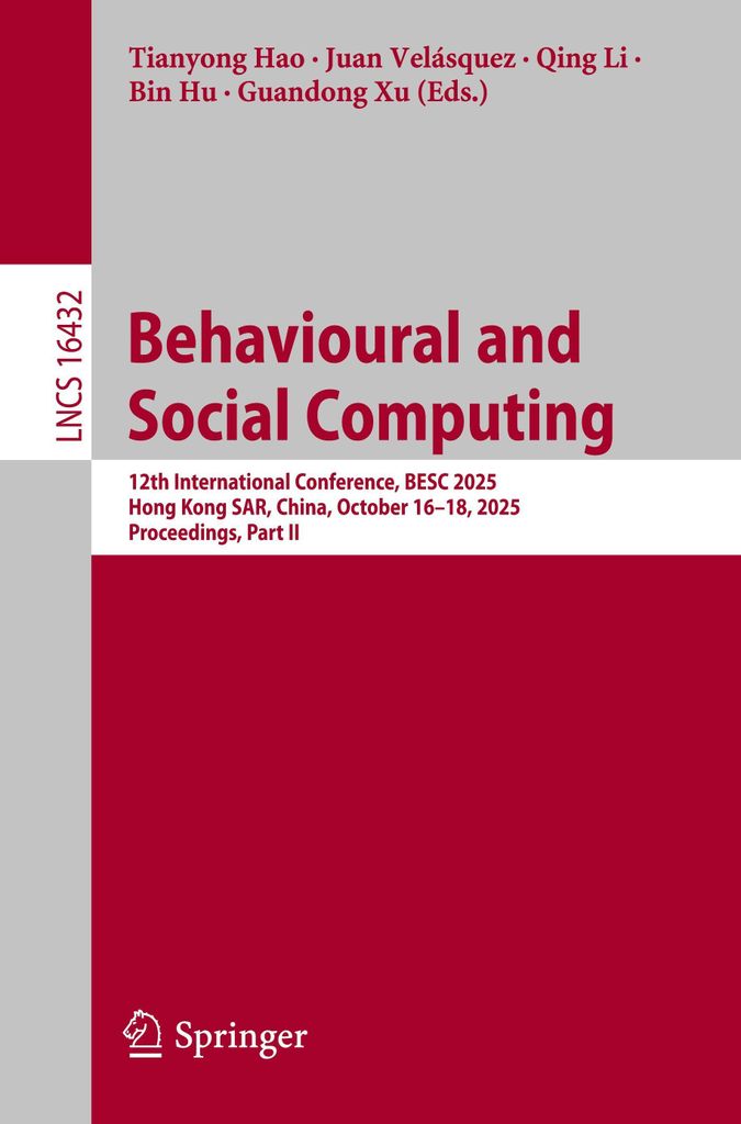 Behavioural and Social Computing