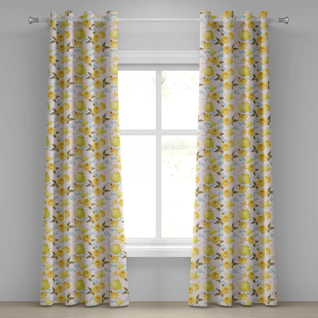 Tende Decorative 280x175 cm Abakuhaus - Design Teiere e Fiori