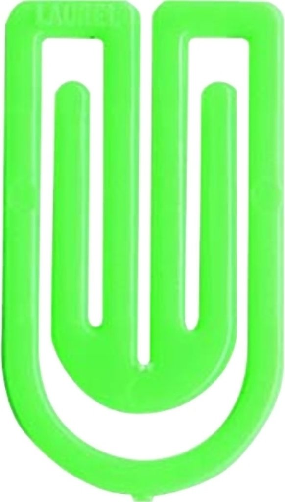 Büroklammern King Klip 27mm VE=75 Stück hellgrün
