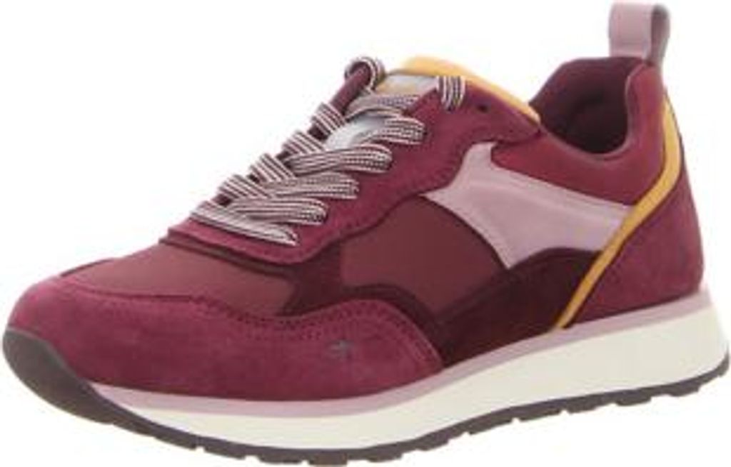 Tamaris Damen Sneaker violett mit bequemer Passform und flexibler Laufsohle