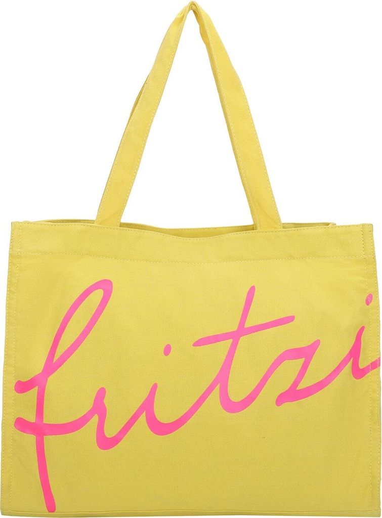 Fritzi aus Preußen Schultertasche Easy 01 Canvas Shopper Yellow gelb
