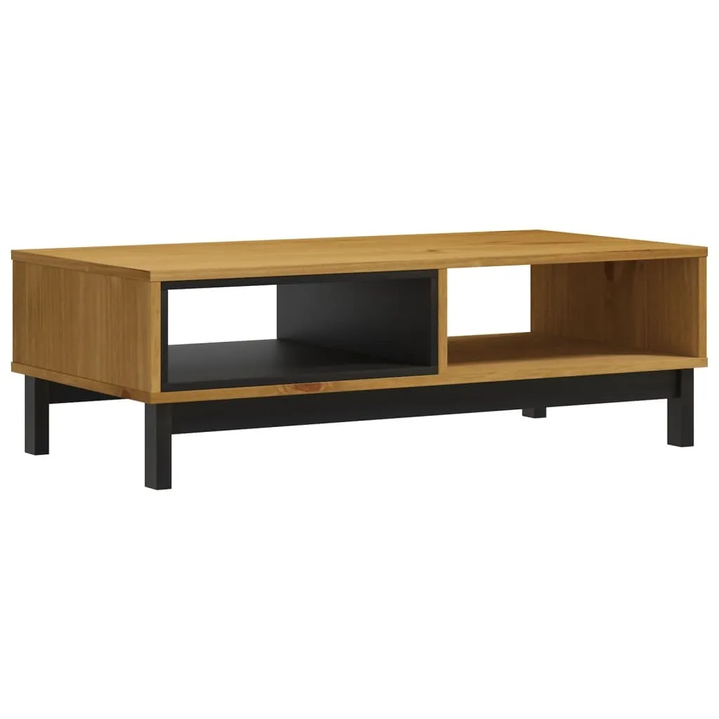 Tavolino Basso Scandinavo FLAM 100x50x32,5 cm | SYFAX™ Design Legno