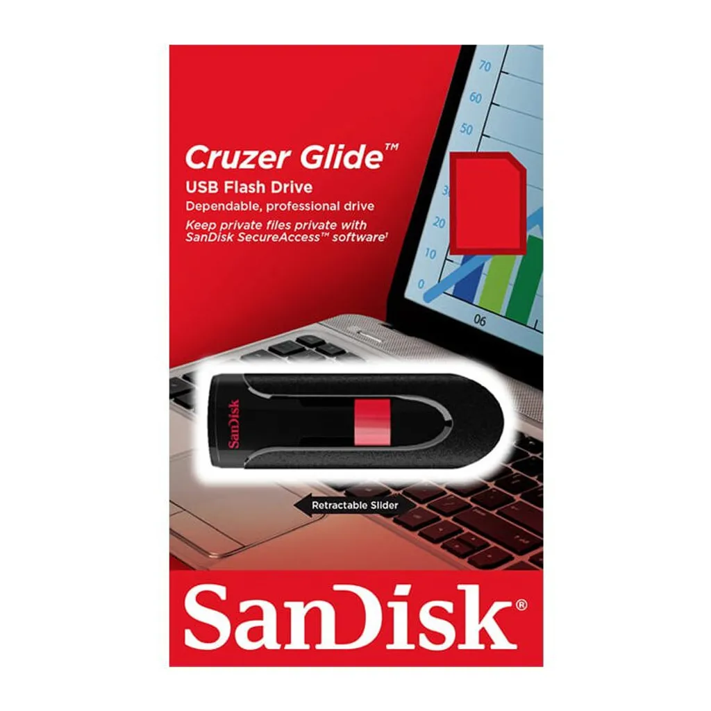 Offerta SanDisk Cruzer Glide 32GB USB 2.0 - Backup Veloce e Sicuro - 8