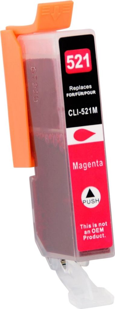 D&C Druckerpatrone MAGENTA ersetzt Canon CLI-526 kompatibel mit Pixma iP4800, iX6550, MG5100, MG6100, MG8120, MX710, MX880 und weiteren Modellen