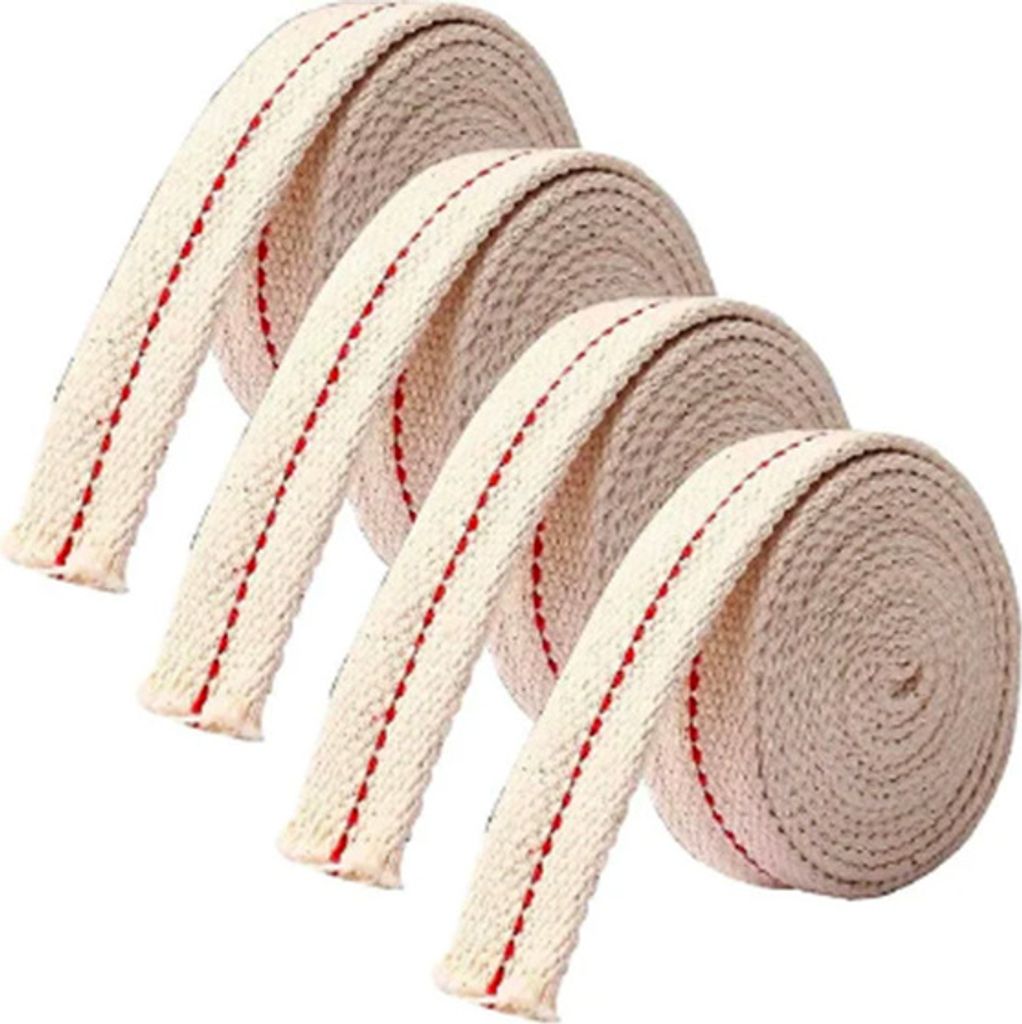 INF 4 Rollen Flachdocht für Öllampe Weiß 1.1x2 m 2 Produktbild 