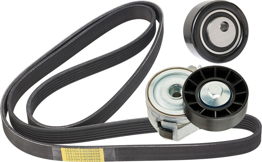 RIDEX 542R0699 Keilrippenriemensatz passend für PEUGEOT 206 Schrägheck (2A/C)