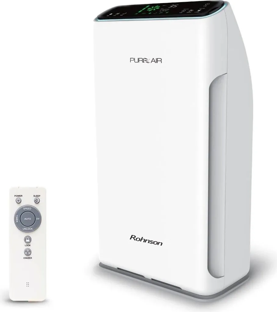 Purificateur d'air Salon et Bureau Rohnson R-9600 Contre la Pollution