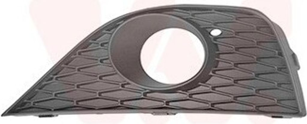VAN WEZEL Lüftungsgitter Grill Stoßfänger für SEAT Ibiza IV Schrägheck (6J5, 6P1) mit Loch/Löchern für Nebellampen