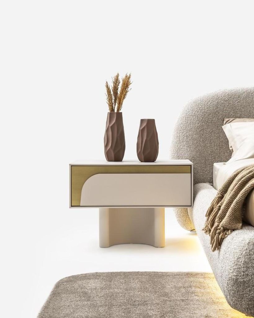Schlafzimmer Nachttisch Weiß Nachtkommode Beistelltisch Moderne Möbel