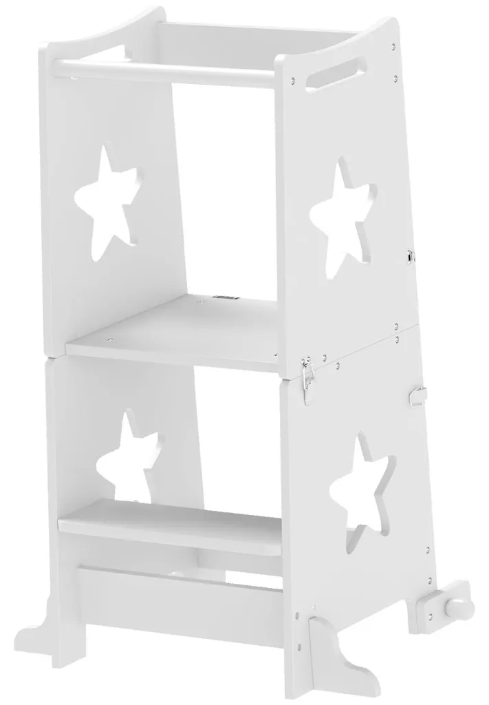 Tour d'observation stable structure trapézoïdale pour enfant blanc