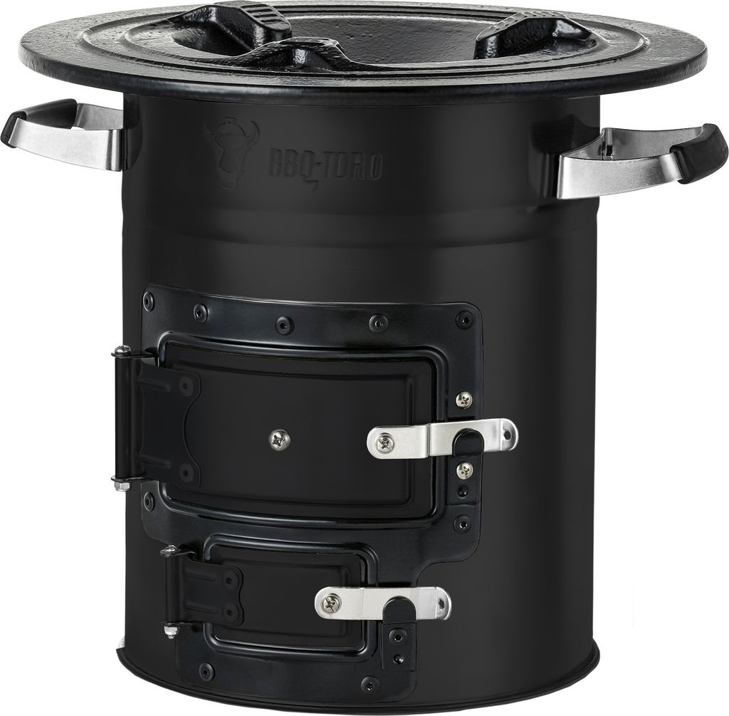 BBQ-Toro Raketenofen RAKETE #2, schwarz, Rocket Stove für Produktbild 5