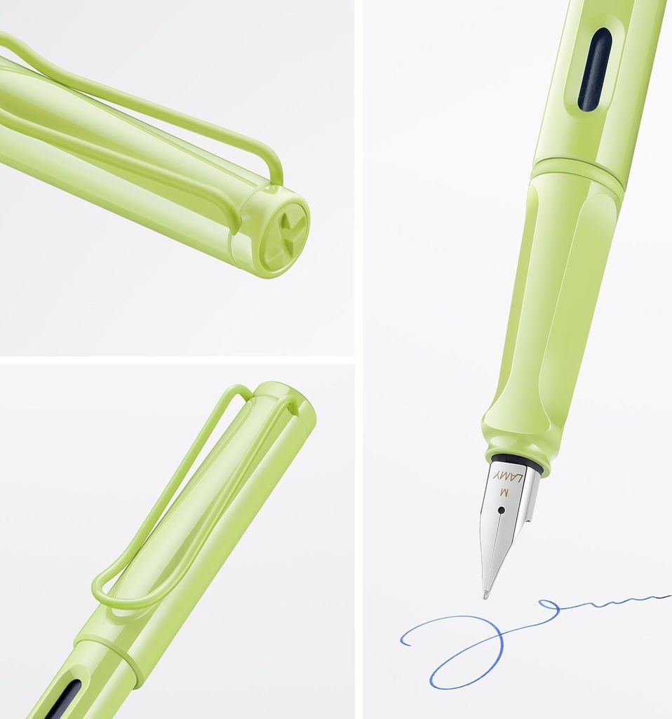 LAMY Safari Füllhalter Grün Mit F-Feder – Der Klassiker Für Schule, Uni & Alltag
